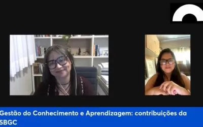 Gestão do Conhecimento e Aprendizagem: contribuições da SBGC